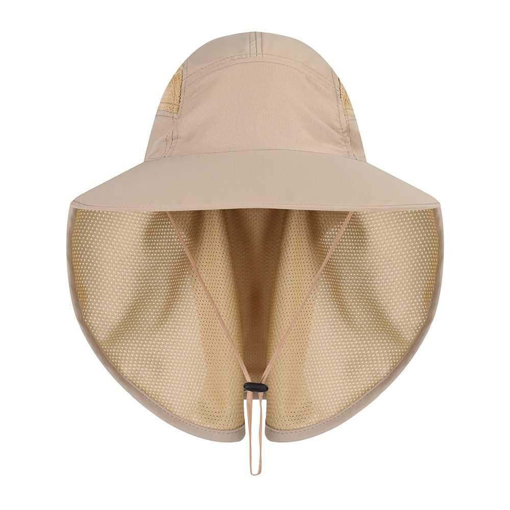 flap cap outdoor sun neck shade hat