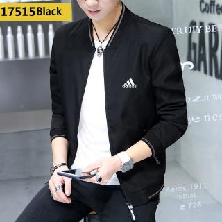 adidas full sleeve solid men's jacket