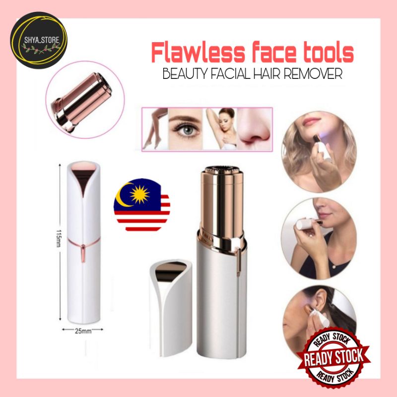 Flawless face tools💥Face Tool Care Mini Beauty Facial Hair Remover Shave  Women Instant Painless | Shopee Malaysia