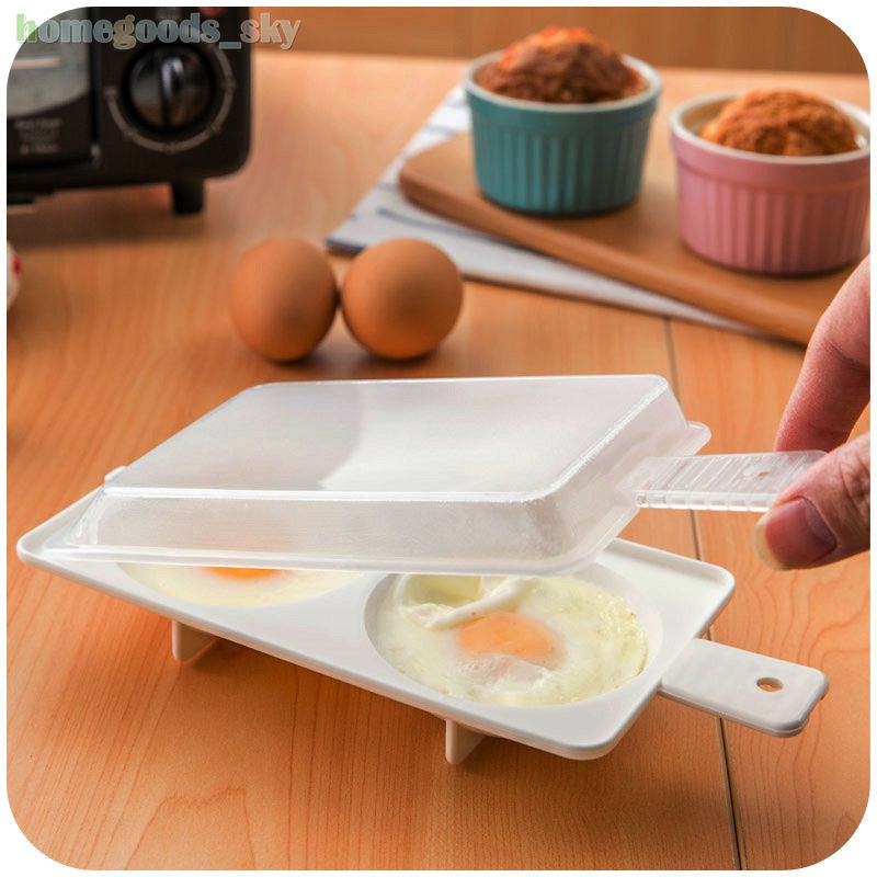 Microwave 1 min Oven 2 Egg container Sandwich delicious perfectly