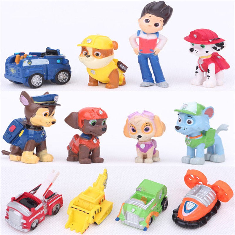 miniature paw patrol figures