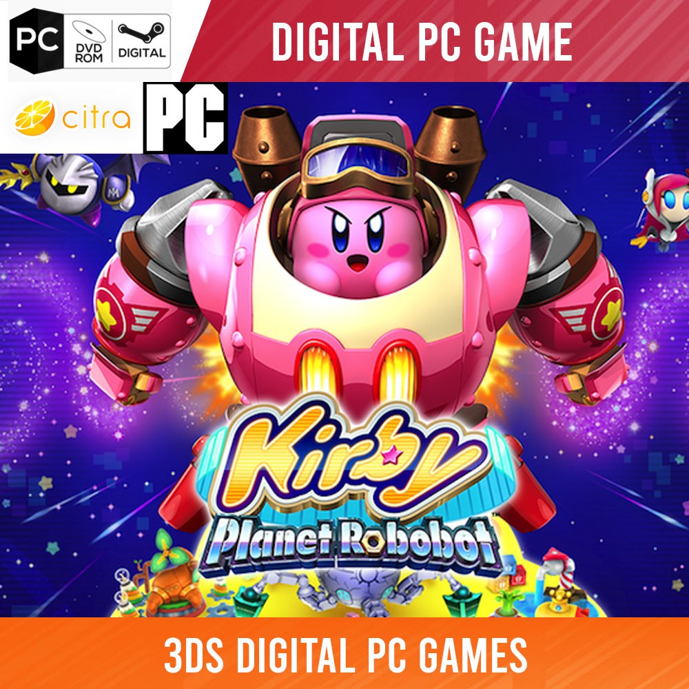 PC Digital] Kirby: Planet Robobot ✓ 3DS Citra PC Edition Game | Shopee  Malaysia