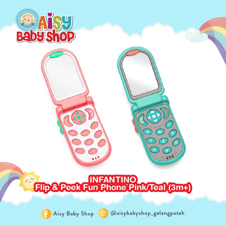 infantino flip and peek fun phone