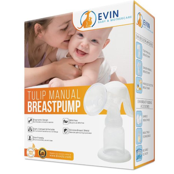 EVIN TULIP MANUAL BREASTPUMP