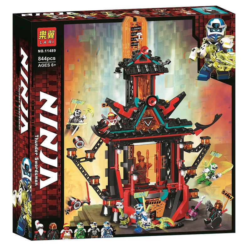 New Ninjago 114 Empire Temple Of Madness Building Block Compatible Ninja Temple Building Kit Shopee Malaysia