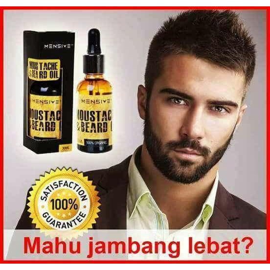 Original Mensive Moustache And Beard Oil Minyak Jambang Lebat Janggut Lebat Ubat Janggut Lebat Ubat Jambang Lebat Shopee Malaysia