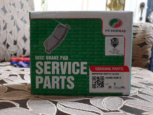 ORIGINAL PERODUA BRAKE PAD FOR PERODUA MYVI LAGI BEST 