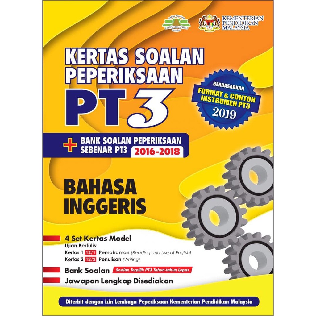 Kertas Soalan Peperiksaan PT3 English (55) 2017-2018 (2019 