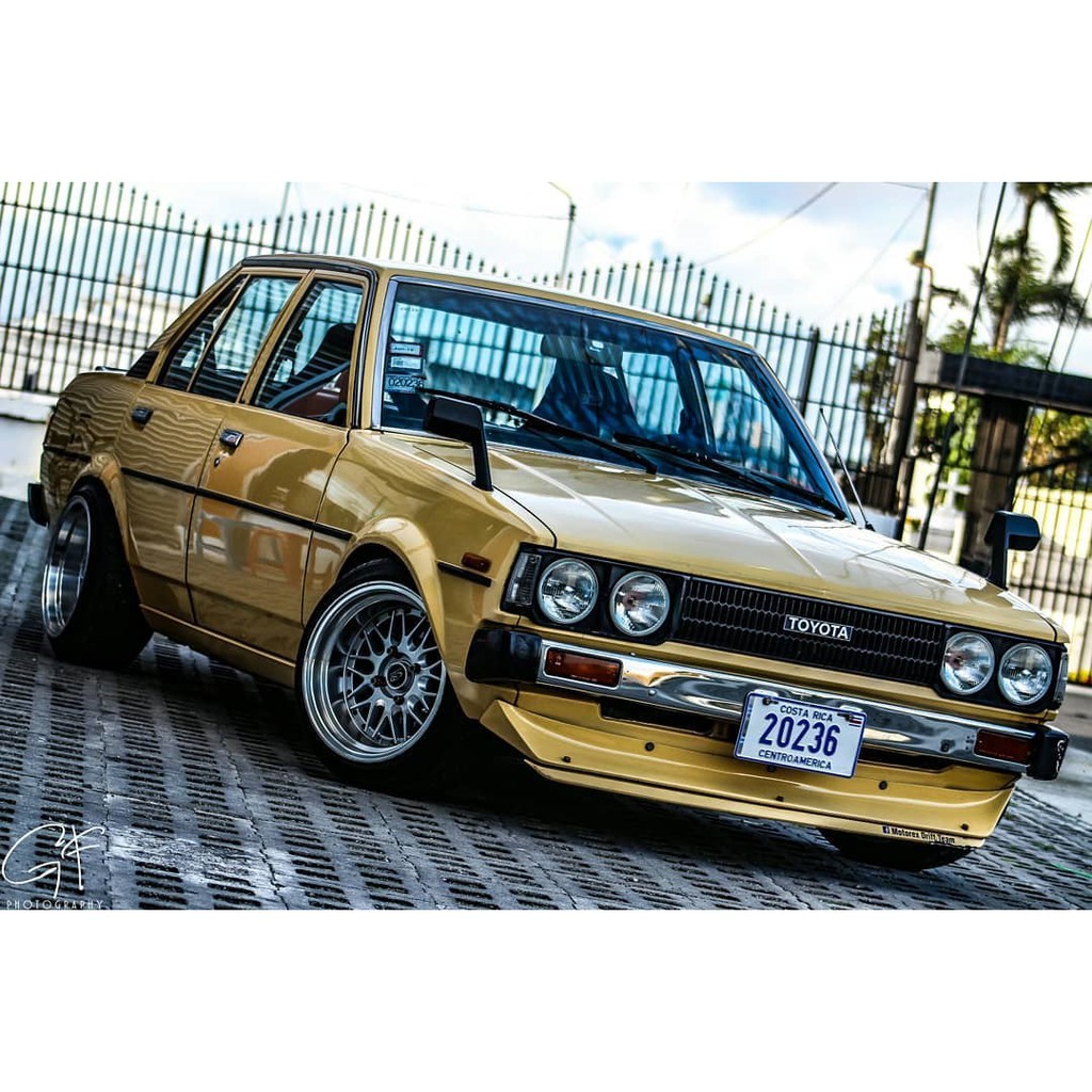 JDM Toyota Corolla KE70 KE30 TE71 Front Bumper Chin Spoiler Lip Air Dam