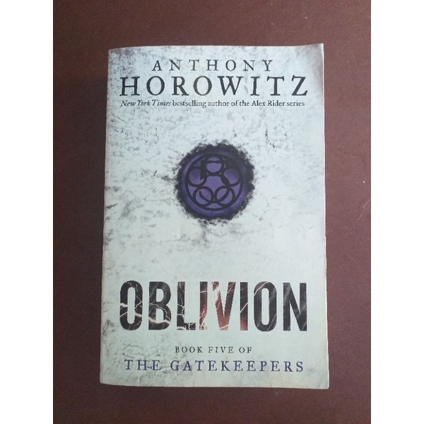 Oblivion by Anthony Horowitz (Book 5 of the Gatekeepers) Shopee Malaysia