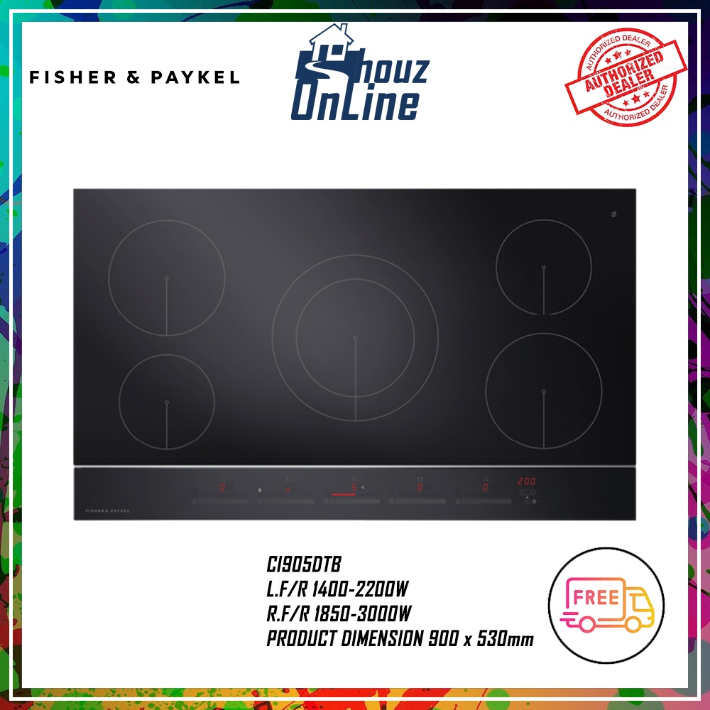 FISHER PAYKEL ELECTRIC HOB CI905DTB Shopee Malaysia