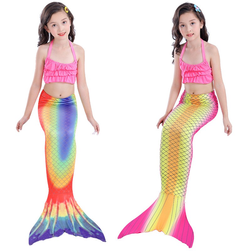 girls mermaid swimming costume