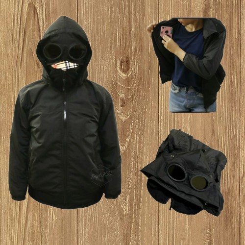 children's cp company goggle jacket