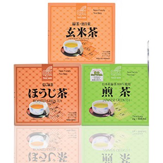 OSK Japanese Green Tea/Roasted/Roasted Rice (2g X 50 bags ...