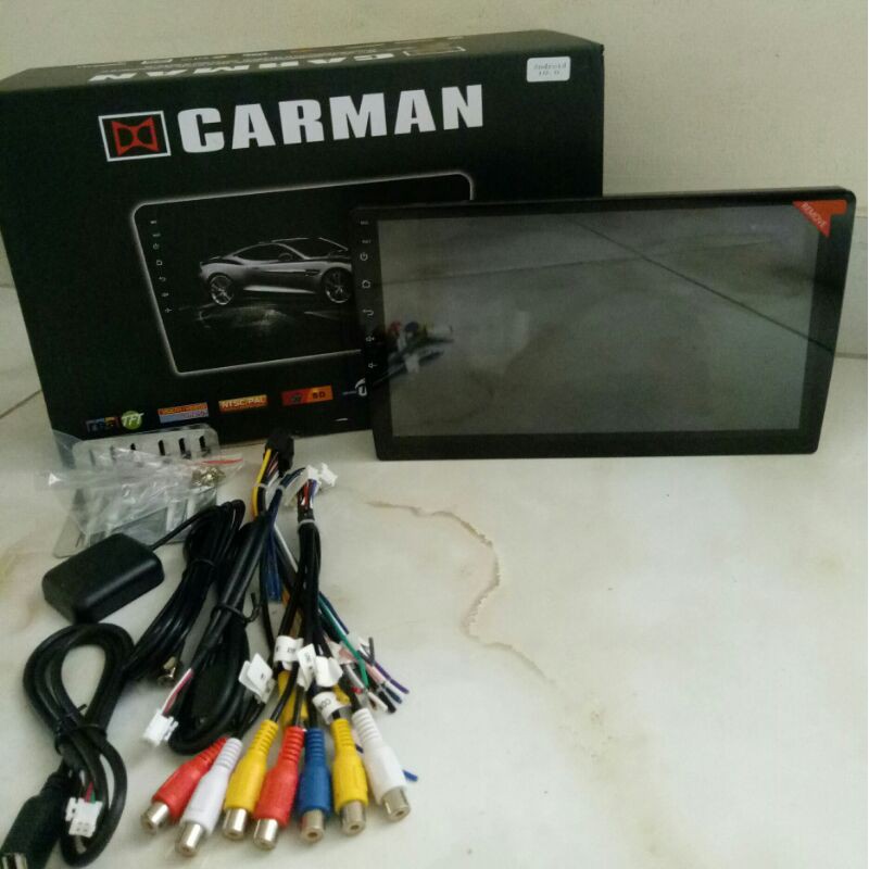 10 Inch Android Carman Head Unit 10 Inch Double Din Carman Android Shopee Malaysia