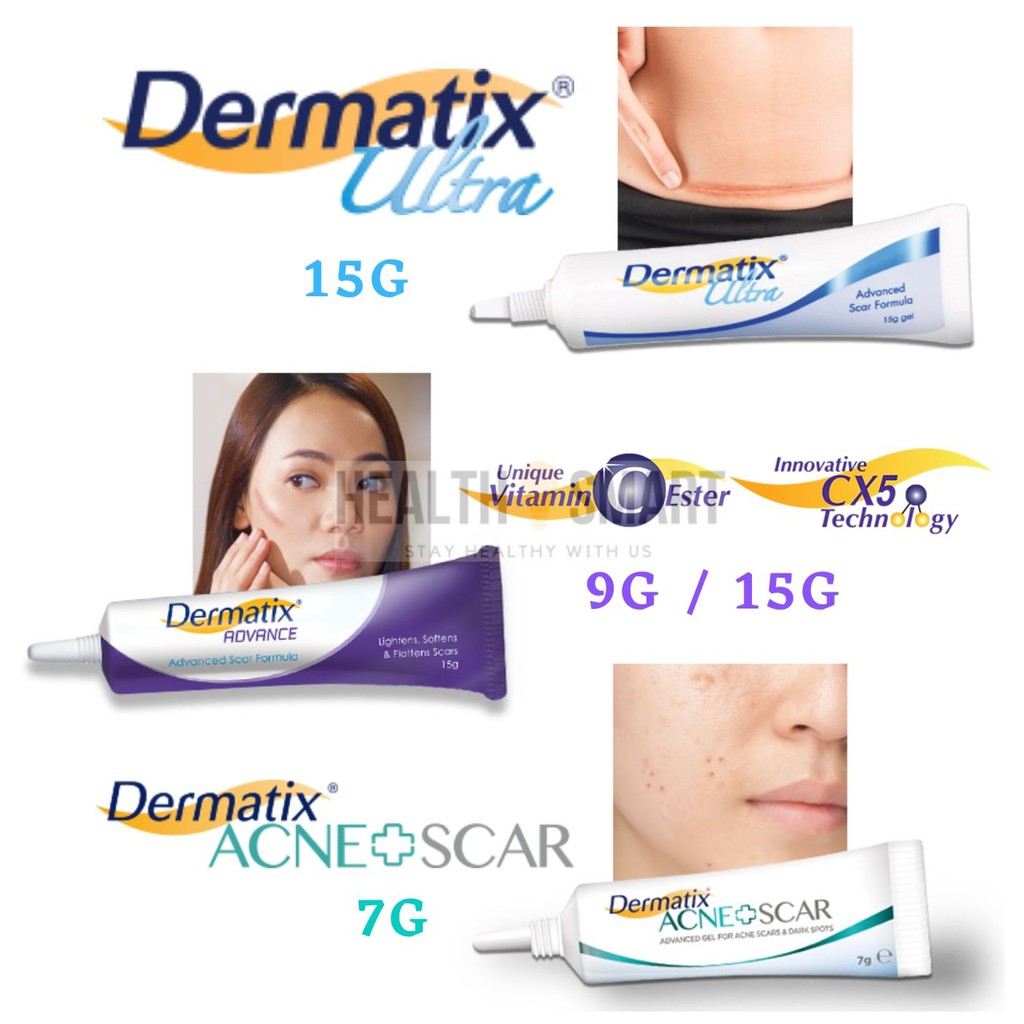 Dermatix Ultra 15g Advance 9g 15g Acne Scar 7g Shopee Malaysia