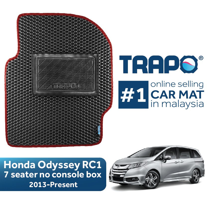 Trapo Car Mat Honda Odyssey Rci 7 Seater No Console Box 2013