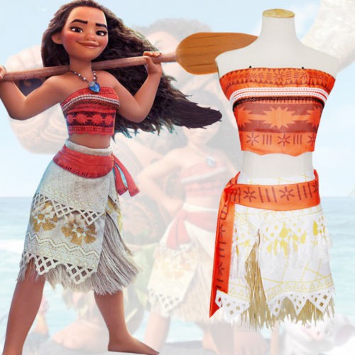 moana fancy dress womens