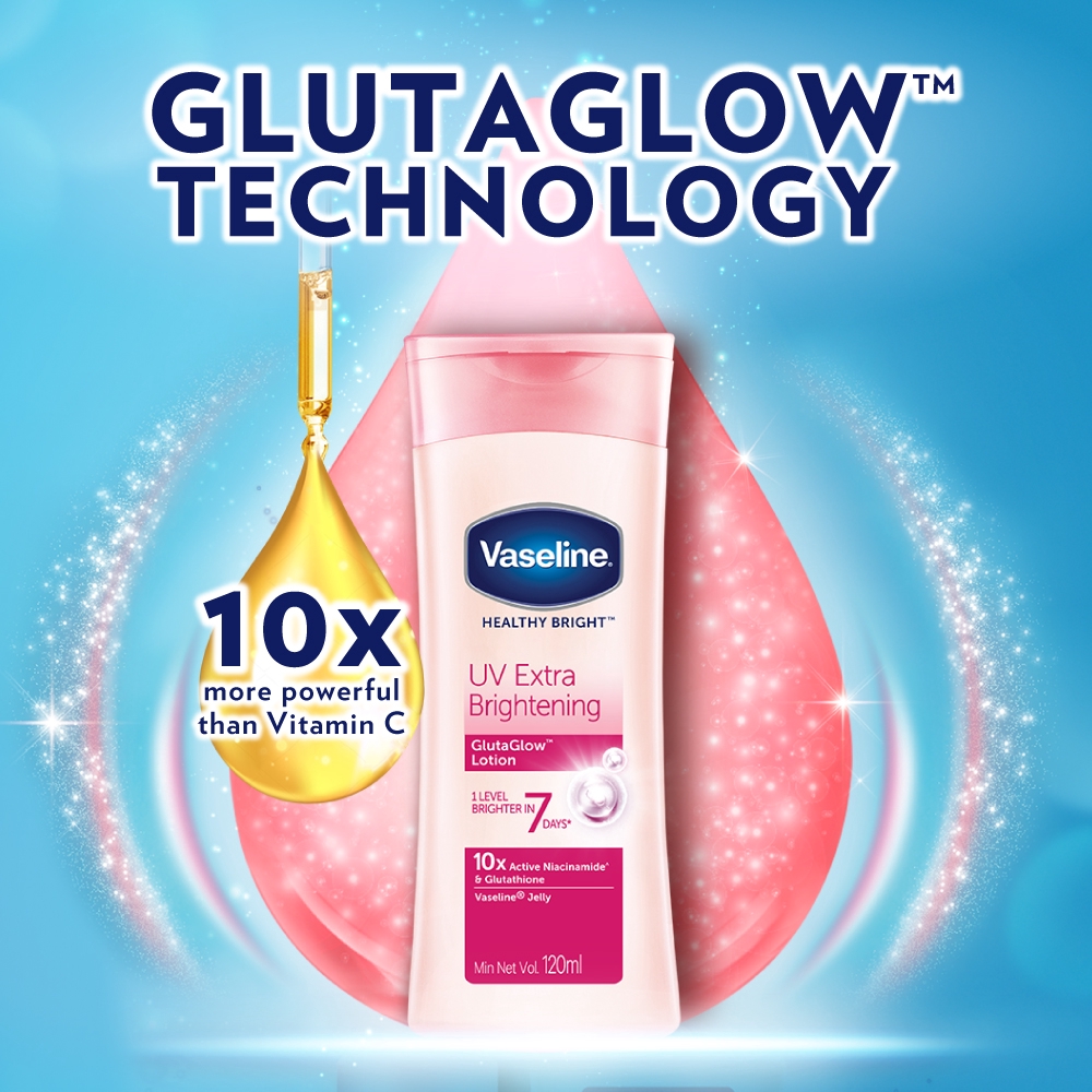 vaseline gluta glow lotion