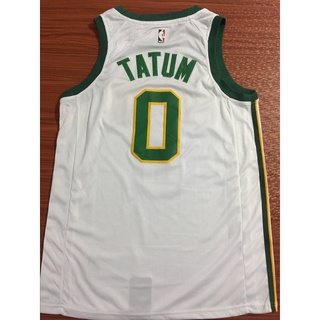 2021 Jayson Tatum #0 Boston Celtics Basketball Trikots Stitched Grün Neu 
