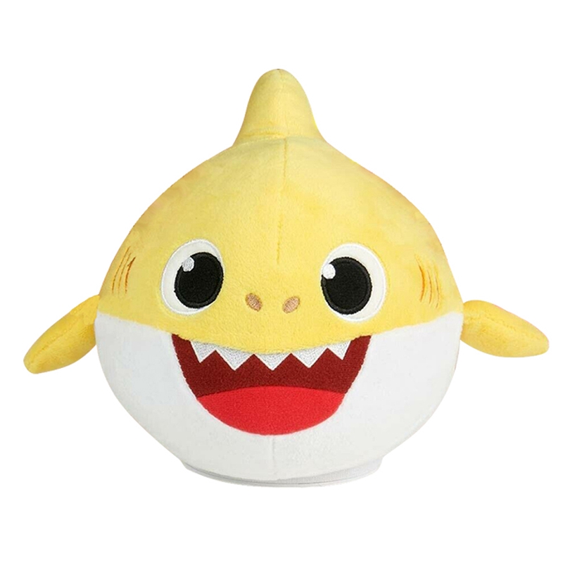 round shark plush