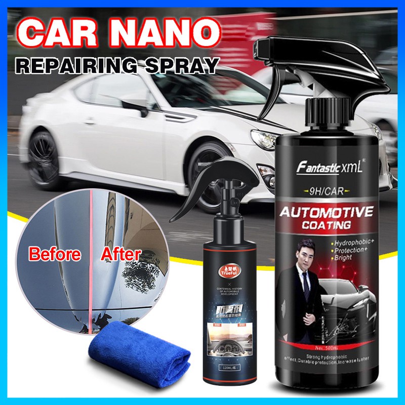 500ML Auto Nano Coating Paint Car Care Polishing Nano Paint Auto ...