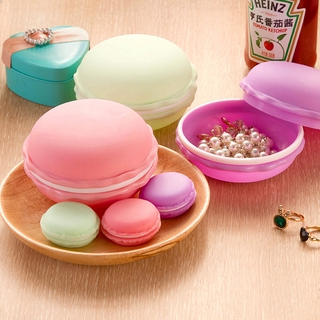 1pc Macaron Jewelry Necklace Box Storage Small/Large Earring Jewellery Bag Gift
