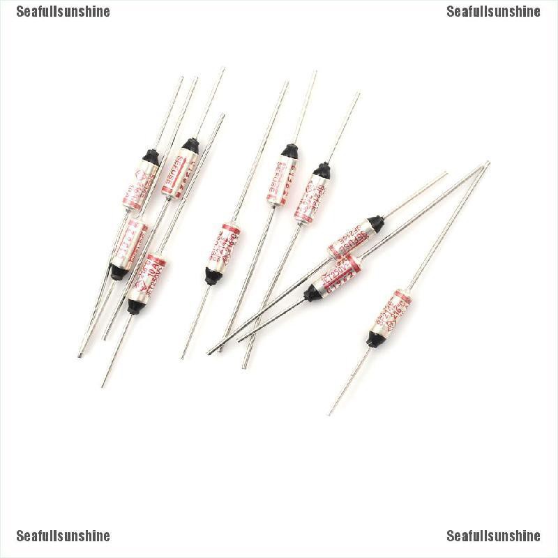 Industrial Fuses 10pcs SF169E SEFUSE Cutoffs NEC Thermal Fuse 172°C ...