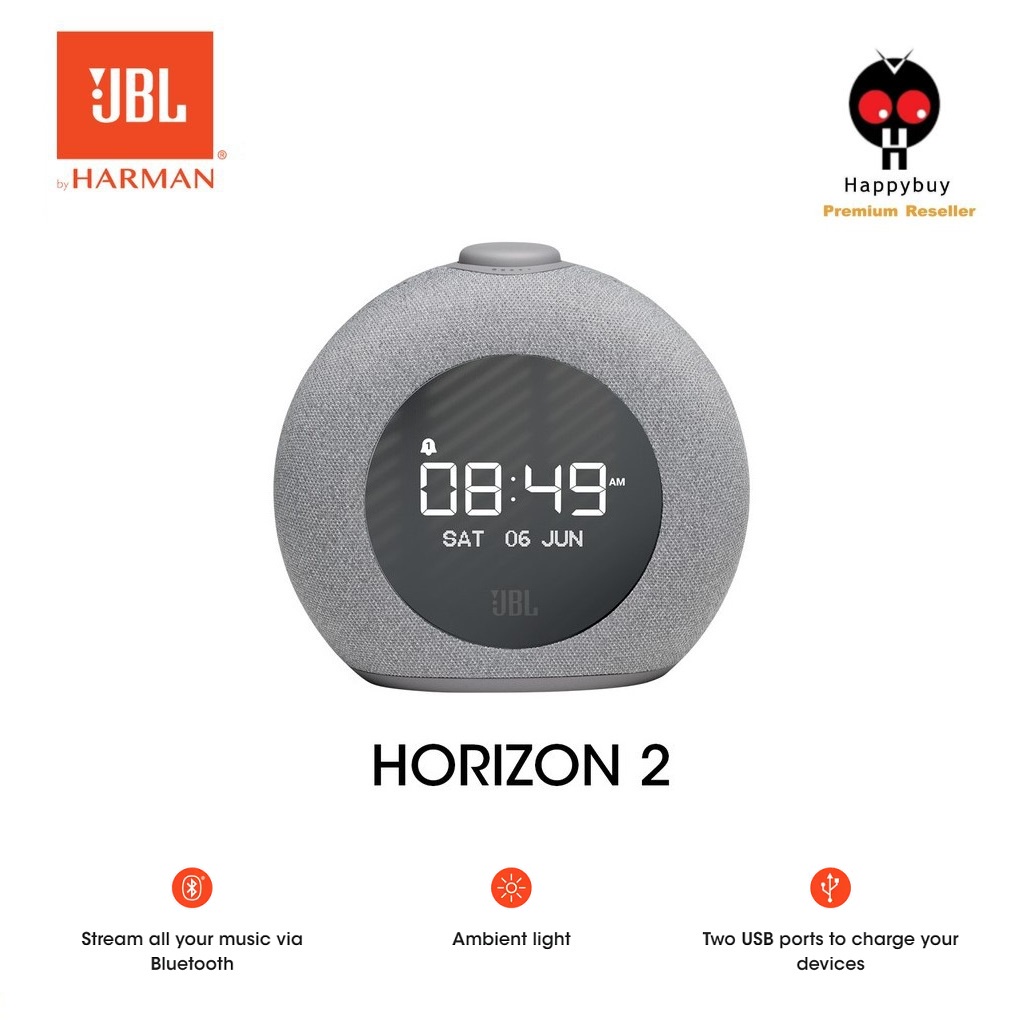 [Ready Stock] JBL HORIZON 2 Bluetooth clock radio speaker with FM