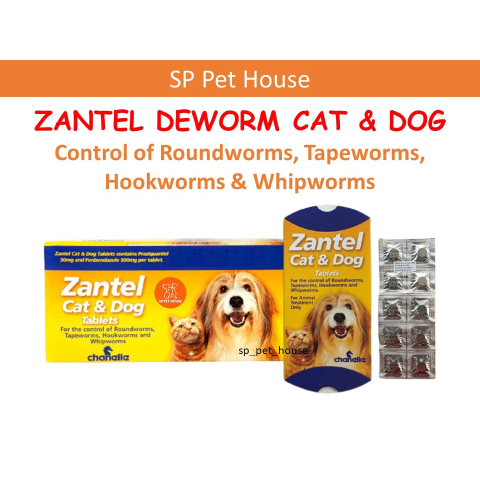 zantel-deworm-tablets-for-cat-dog-1-tablet-ubat-cacing-kucing