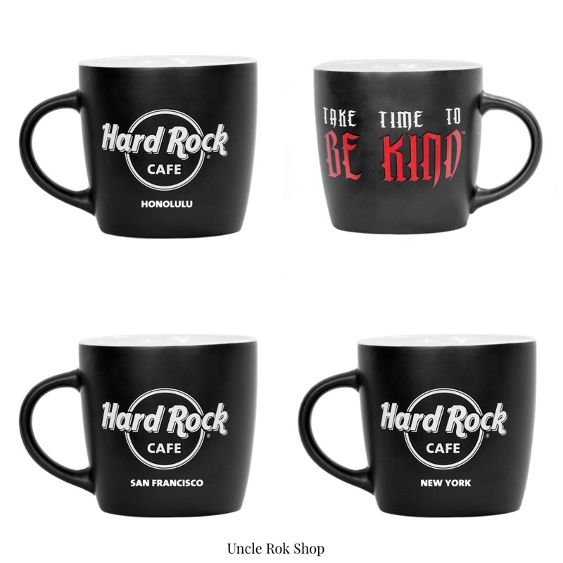 [Original] HRC Hard Rock Cafe | Take Time to Be Kind Mug | Ceramic Mug | Mugs | SAN FRANCISCO | NEW YORK | HONOLULU