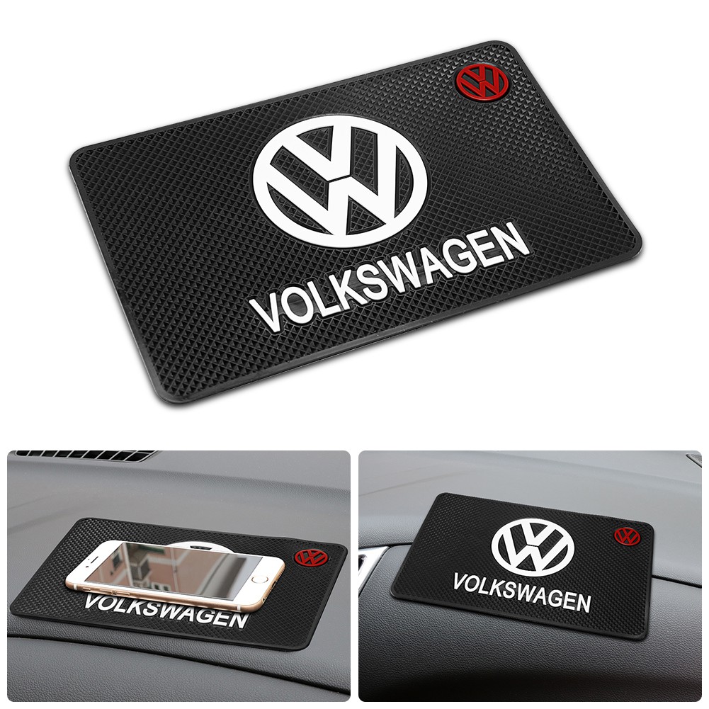 vw logo mat