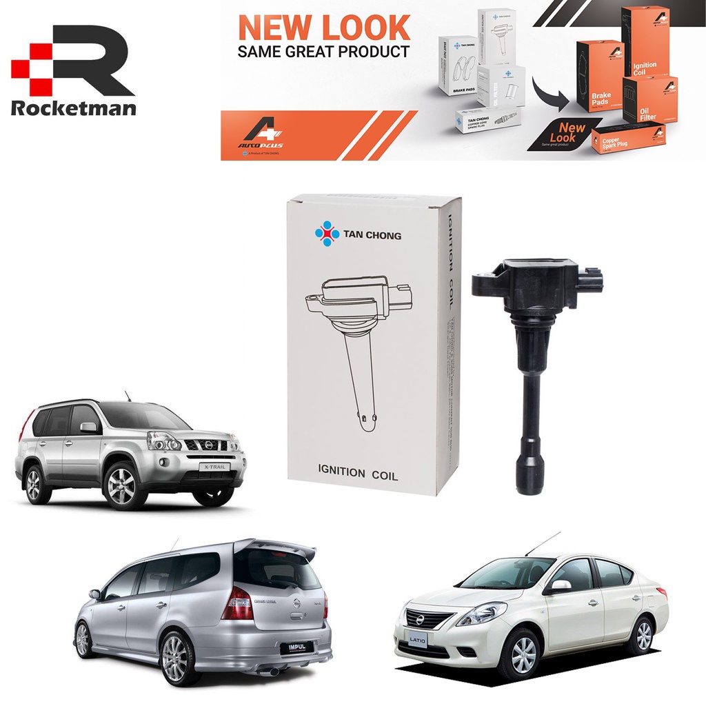 TAN CHONG PLUG IGNITION COIL NISSAN GRAND LIVINA SYLPHY TEANA J32 2.0