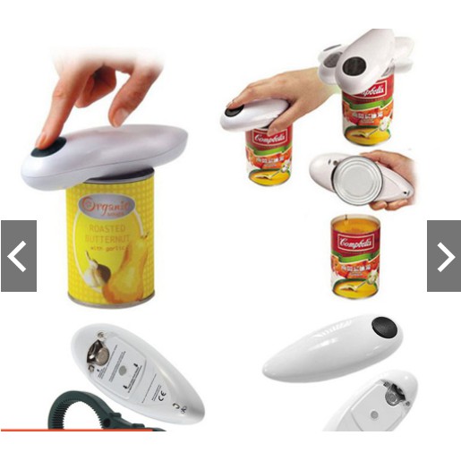 (18)One Touch Automatic Can Jar Opener Tin Open Tool Kit