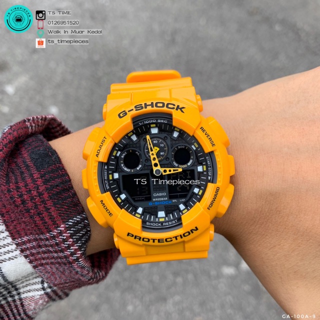 g shock ga 100a price