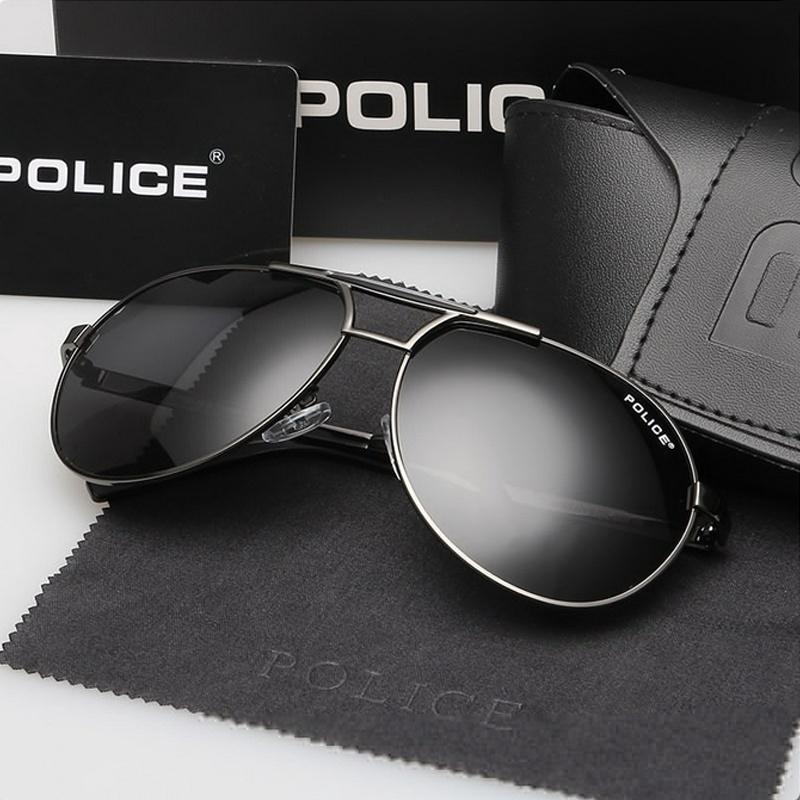 police sunglasses polarized black