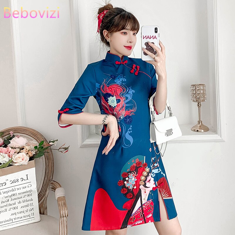 casual chinese dress