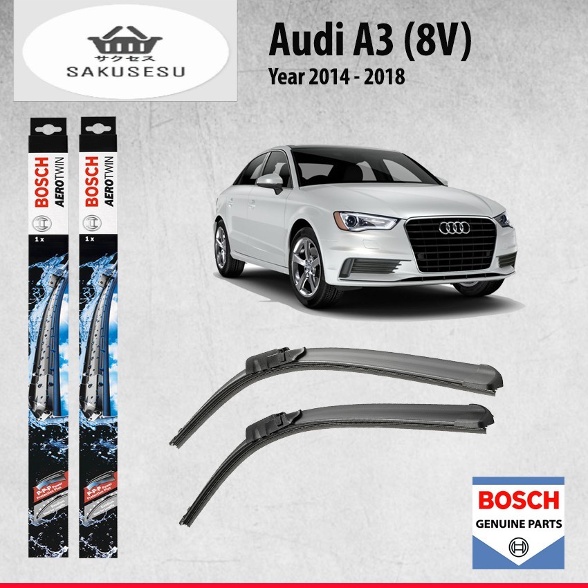 Bosch Aerotwins Wiper Blade (set) for Audi A3 (8V) year 2014 present