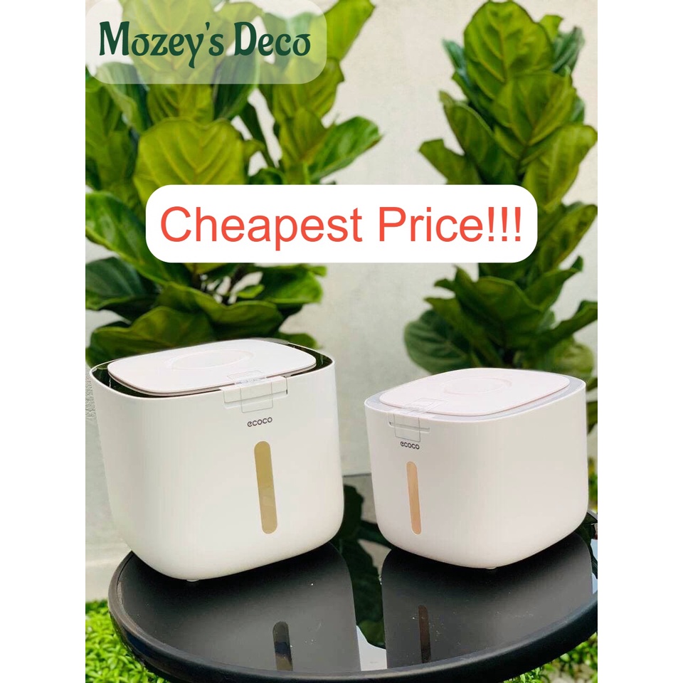 (5KG/10KG) Rice Storage Rice Container InsectProof and Sealed Rice Flour Storage Tank Household