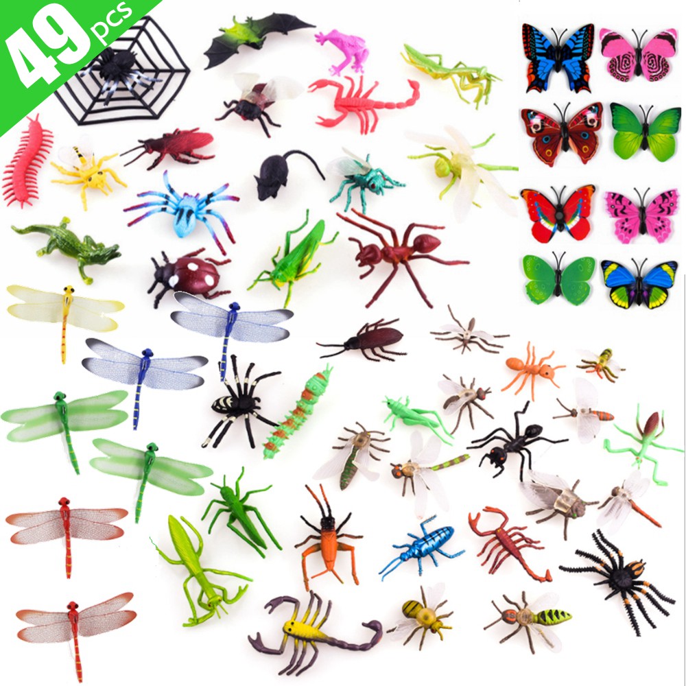 plastic insect toys