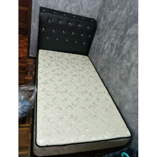 Set Katil dan Tilam Super Single 8Inch/Super Single Bed Set with