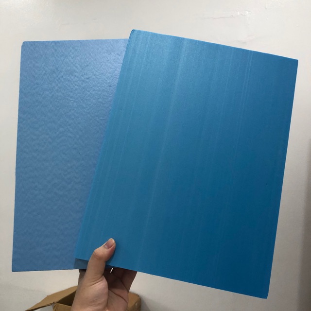 2cm / 3cm X 40cm X 30cm Blue Polystyrene Insulation Foam / Compressed