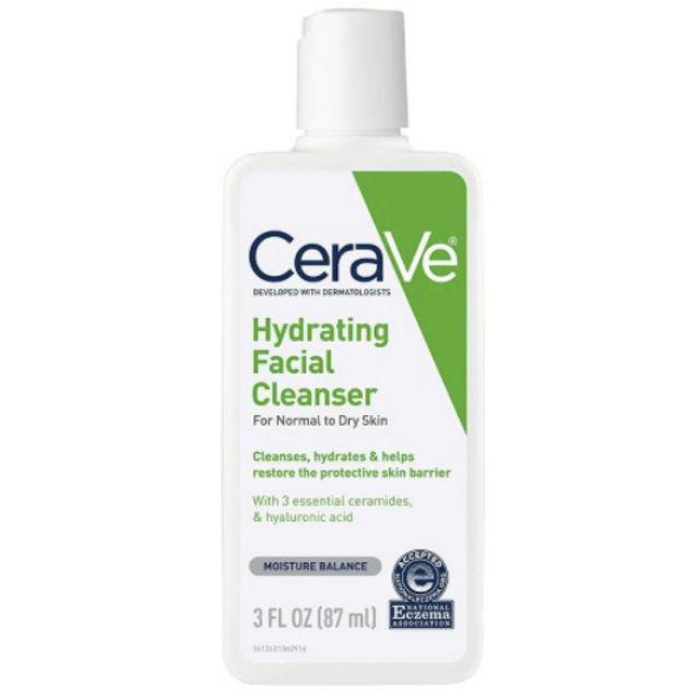 cerave foaming facial cleanser shopee