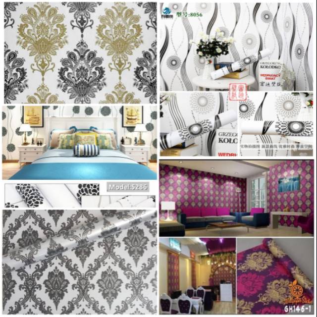 Wallpaper Sticker Classic / Wallsticker / Wallpaper Stickers ...