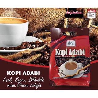 Kopi Adabi 5 In 1 (15 sachets x 25g) 375g | Shopee Malaysia