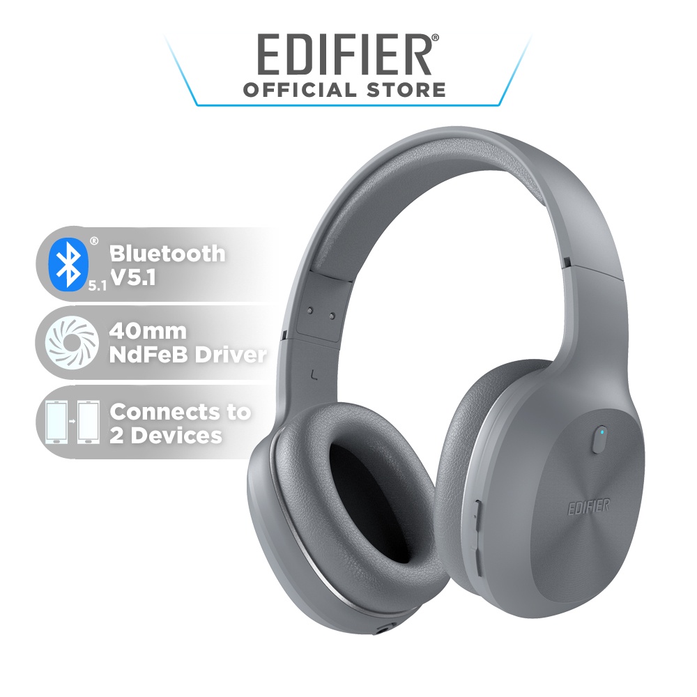 Edifier W600BT-Wireless Minimalist Headphone with Strong Bass ...