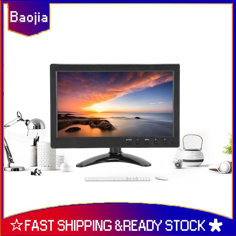 Baojia 10 1 Inch Portable Hd Monitor Screen 1366x768 Hdmi Display Game For Ps4 Xbox For Raspberry Pi Shopee Malaysia