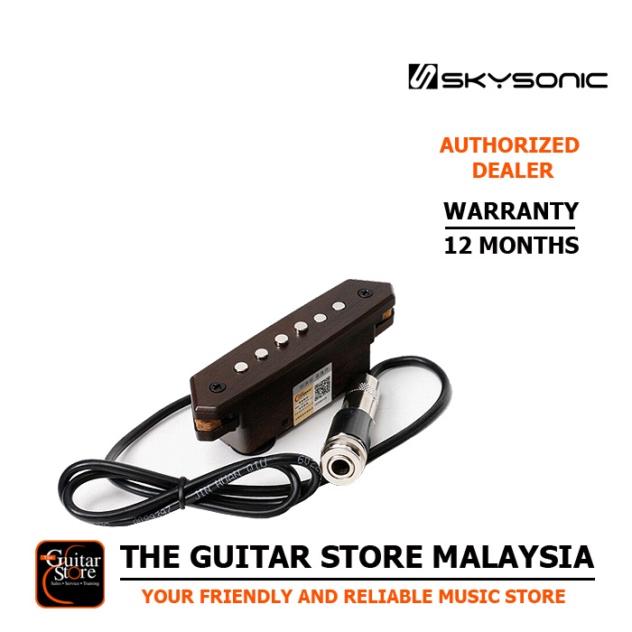 Skysonic A810 Acoustic Guitar Magnetic Soundhole Pickup | Shopee