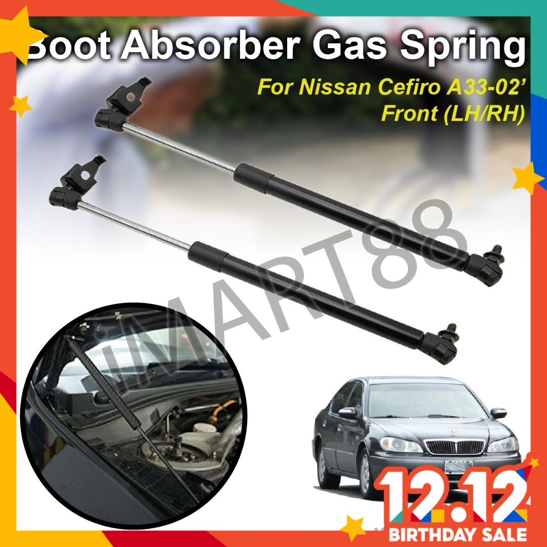 Nissan Cefiro A33 2002 Front Bonnet Damper Boot Absorber Gas Spring Set Penyerap Bonet Depan Shopee Malaysia