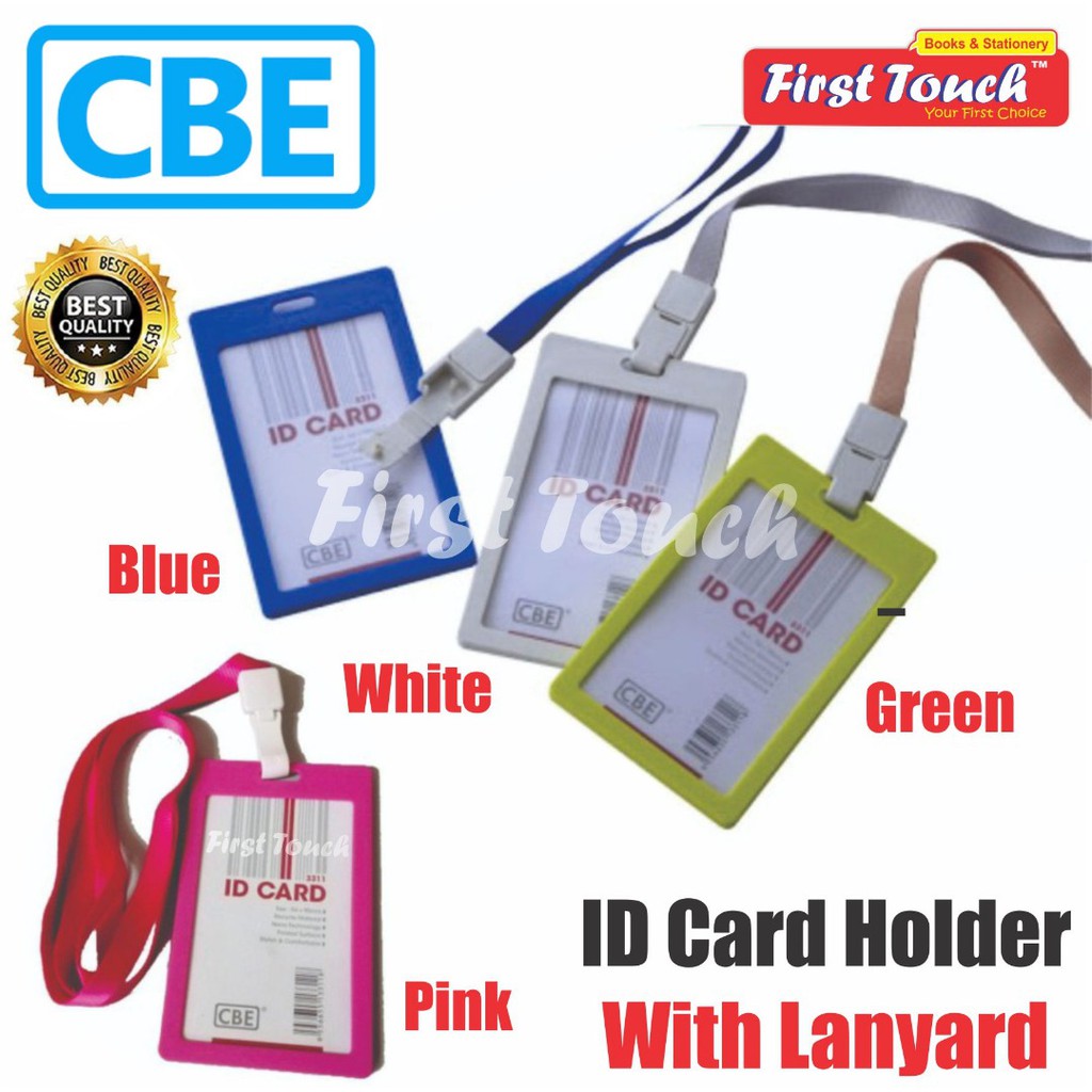 CBE ID Card Holder With Lanyard 3311 | Shopee Malaysia